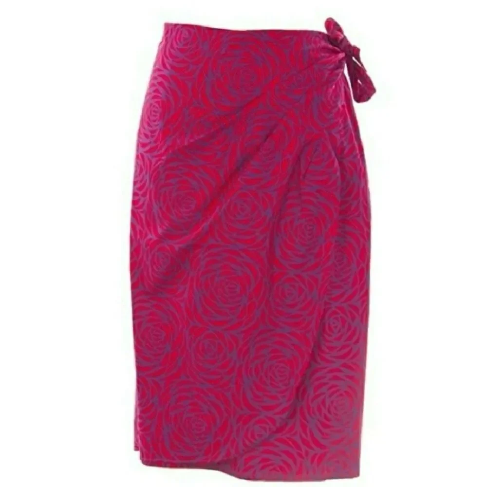 Boden Faux Wrap Tie Side Skirt size 10L